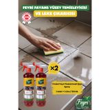 FEYRİ NANO temizleyici Feyri Fayans Yüzey Temizleyici ve Leke Çıkarıcı 2 Adet Nano Teknolojili Temizlik Seti