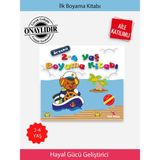 Feyyaz Ulaş'ın Yeti Kitap Boyama Kitabı (2-4 Yaş) Çocuklar İçin Eğlenceli ve Öğretici