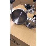 Feyza Design 10 cm Hamburger Köftesi Şekillendirme Kalıbı, Pratik ve Kolay Kullanım - Antrasit