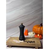 Feyza Design 14 cm Siyah ve Altın Renkli Baharat Öğütücü, Tuzluk ve Karabiber Değirmeni - Seçenek 1