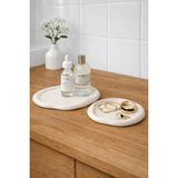 Feyza Design 2’li Beton Bulut Tepsi Seti, Takı, Parfüm ve Banyo Düzenleyici - Amber