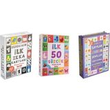 Feyza Design 3'lü Flash Card Zeka Kartları Seti - Eğitici Oyuncak - Seçenek 1