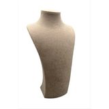 Feyza Design 40 cm Eliza Manken Anfora, Şık ve Modern Dekoratif Obje - Açık Bej
