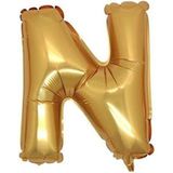 Feyza Design 40 Inç Altın Harfli Balon - Eğlence ve Parti Malzemeleri - 0,5 x 9 cm - Acem Lalesi Sarısı