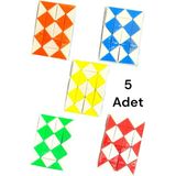 Feyza Design 5 Adet Sihirli Yılan Zeka Oyuncağı Seti - Eğitici ve Eğlenceli - Seçenek 1