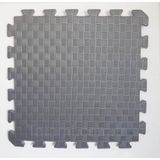 Feyza Design 50CM x 50CM x 13MM Gri Tatami Minderi, Şık ve Rahat Tasarım