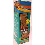 Feyza Design 54 Parçalı Denge Oyunu - Eğlenceli ve Geliştirici Oyun Takımı - Seçenek 1