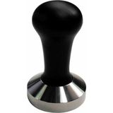 Feyza Design 58 mm Siyah Metal Espresso Kahve Sıkıştırıcı Tamper - Seçenek 1 - Ahşap