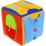 Feyza Design 6 Işlevli Beceri Küpü Çocuk Eğitici Oyuncak 30X30X30 - Seçenek 1