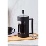 Feyza Design 600 ml French Press, Pratik ve Şık Kahve Demleme Aracı - Seçenek 1 - Ahşap