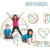 Feyza Design 600 Parça Bambu Çubuk Oyuncak Çocuk Yapboz Gelişim Oyunu - Seçenek 1