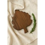 Feyza Design Ahşap Çınar Yaprağı Organizer ve Çok Amaçlı Stand, 21X28 cm - Ahşap - Ceviz - Seçenek 1