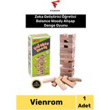 Feyza Design Ahşap Denge Kutu Oyunu - Eğitici ve Aile Eğlencesi - Seçenek 1