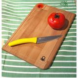 Feyza Design Ahşap Kesme Tahtası 22X33 cm Kırmızı, Dayanıklı ve Şık Tasarım - Seçenek 1