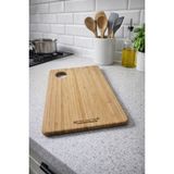 Feyza Design Bambu Kesme Tahtası 33X20, Dayanıklı ve Şık Mutfak Gereci - Açık Bej - Seçenek 1