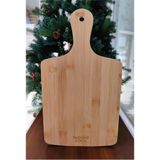 Feyza Design Bambu Kesme Tahtası, 37X21 Cm, Şık ve Dayanıklı Mutfak Gereci - Ahşap - Ceviz - Seçenek 1
