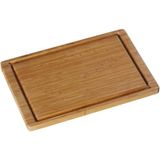 Feyza Design Bambu Kesme Tahtası 38X25 Cm, Şık ve Dayanıklı Mutfak Gereci - Ahşap - Beyaz - Seçenek 1
