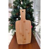 Feyza Design Bambu Kesme Tahtası 39,5X17 Cm, Doğal ve Dayanıklı Mutfak Gereçleri - Ahşap - Ceviz - Seçenek 1