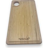 Feyza Design Bambu Kesme Tahtası, 39X24 Cm, Dayanıklı ve Şık Mutfak Gereci - Açık Bej - Seçenek 1