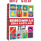 Feyza Design Bebeğim Için 15'li Zeka Kartları Seti 6-12 Ay - Seçenek 1