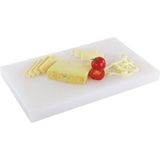 Feyza Design Beyaz Polietilen Kesme Tahtası 25X40X2 Cm, Dayanıklı ve Hijyenik Kullanım - Ahşap - Beyaz - Seçenek 1