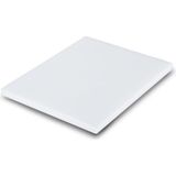 Feyza Design Beyaz Polietilen Kesme Tahtası 30X50X2 cm - Poxy Home - Ahşap - Beyaz - Seçenek 1