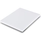 Feyza Design Beyaz Polietilen Kesme Tahtası 40X25X2 Cm, Dayanıklı ve Hijyenik Kullanım - Ahşap - Beyaz - Seçenek 1