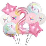 Feyza Design Beyaz Unicorn Balon Seti - Parti ve Eğlence Malzemeleri - 52X38 AMERİKAN SERVİSİ 35X35 PEÇETELER - Ahşap - Bej - Siyah
