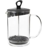 Feyza Design Borosilikat Cam Çay ve Kahve Presi, 660 Cc, Şık ve Kullanışlı Tasarım - Seçenek 1 - Ahşap