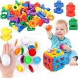 Feyza Design Bul Tak Yumurta Eşleme ve Geometrik Puzzle Eğitici Oyuncak - Seçenek 1