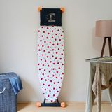 Feyza Design Büyük Boy Ipli Keçeli Ütü Masası Kılıfı 55X140CM, Stoperli ve Şık Tasarım - Açık Bej - Seçenek 1
