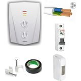 Feyza Design C 3300 Şofben 9 mt Kablolu Tam Takım Set, Montaj Hariç - Elektrikli