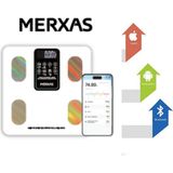 Feyza Design C66 Akıllı Bluetooth Vücut Yağ Ölçekli Banyo Tartısı
