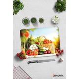 Feyza Design Cam Kesme Tablası, 30X40CM, Sağlıklı ve Şık Mutfak Gereci - Ahşap - Beyaz - Seçenek 1