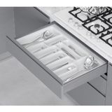 Feyza Design Çekmece Içi Antibakteriyel Kaşık ve Çatal Modülü, Beyaz, Ölçü 54-48 cm - Ahşap - Beyaz - Seçenek 1