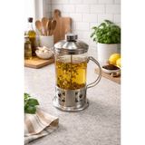 Feyza Design Çelik Çay ve Kahve Demleme Presi 600ML, Pratik ve Şık Tasarım - Seçenek 1