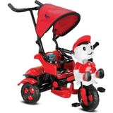 Feyza Design Çocuklar Için 125 Yupi Panda Üçteker Bisiklet Mavi-Beyaz - Seçenek 1 - Ahşap - Ceviz