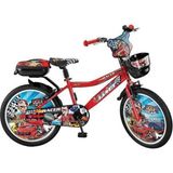 Feyza Design Çocuklar Için 20 Jant V Fren Bmx Bisiklet, Kırmızı Renkli ve Eğlenceli Tasarım - Seçenek 1 - Ahşap - Ceviz