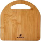 Feyza Design Çocuklar Için Eğlenceli Puzzle Basket Kesme Tahtası 22 cm - Ahşap - Ceviz - Seçenek 1