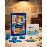Feyza Design Çocuklar Için Pentomino Eğitici Zeka ve Strateji Oyunu – 175 Bulmaca - Seçenek 1