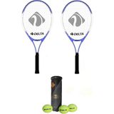 Feyza Design Çocuklar Için Tenis Seti: 2 Raket, 2 Çanta, 3 Top, Eğlence Dolu Anlar - Seçenek 1