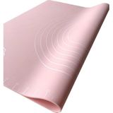Feyza Design Çok Amaçlı Kaydırmaz Silikon Hamur Açma Matı 50X40 cm Renkli - Ahşap - Beyaz