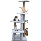 Feyza Design Çok Katlı Büyük Boy Kedi Tırmalama Tahtası, Eğlence ve Oyun Alanı - Seçenek 1