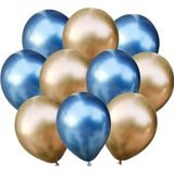 Feyza Design Çok Renkli Krom Balon 20 Adet - Hobi ve Parti Malzemeleri - 0,5 x 9 cm - 001-Renkli