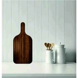 Feyza Design Doğa Temalı Ahşap Kesme Tahtası 49X22CM, Şık ve Dayanıklı Tasarım - Açık Bej - Seçenek 1