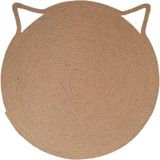 Feyza Design Doğal Jüt Kedi Tirmalama Paspası, 50 Cm, Rahat ve Şık Tasarım - Seçenek 1