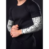 Feyza Design Doodle Çift Sporcu Kolluk, Rahat ve Şık Tasarım, Günlük ve Spor Kullanım - Seçenek 1