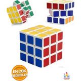 Feyza Design Eğitici 3x3 Renkli Zeka Küpü - 6+ Yaş Için Eğlenceli Oyuncak - Seçenek 1