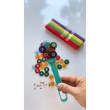 Feyza Design Eğitici Çubuk Mıknatıs - Çocuklar Için Öğretici Manyetik Set - Seçenek 1
