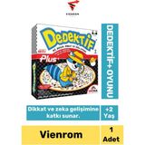 Feyza Design Eğitici Dedektif Plus Oyunu - Zeka Geliştirici Eğitici Oyuncak - Seçenek 1